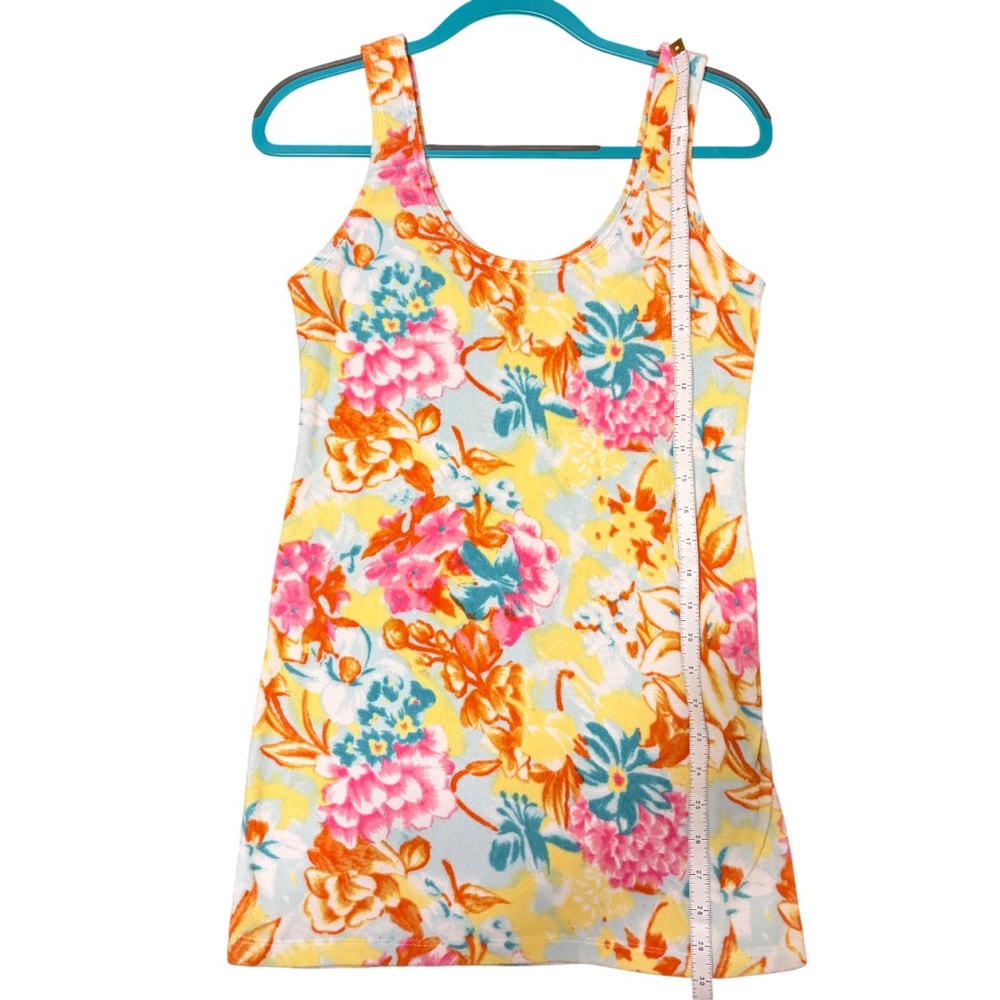 Urban Outfitters Ecote Floral Terrycloth Mini Dress